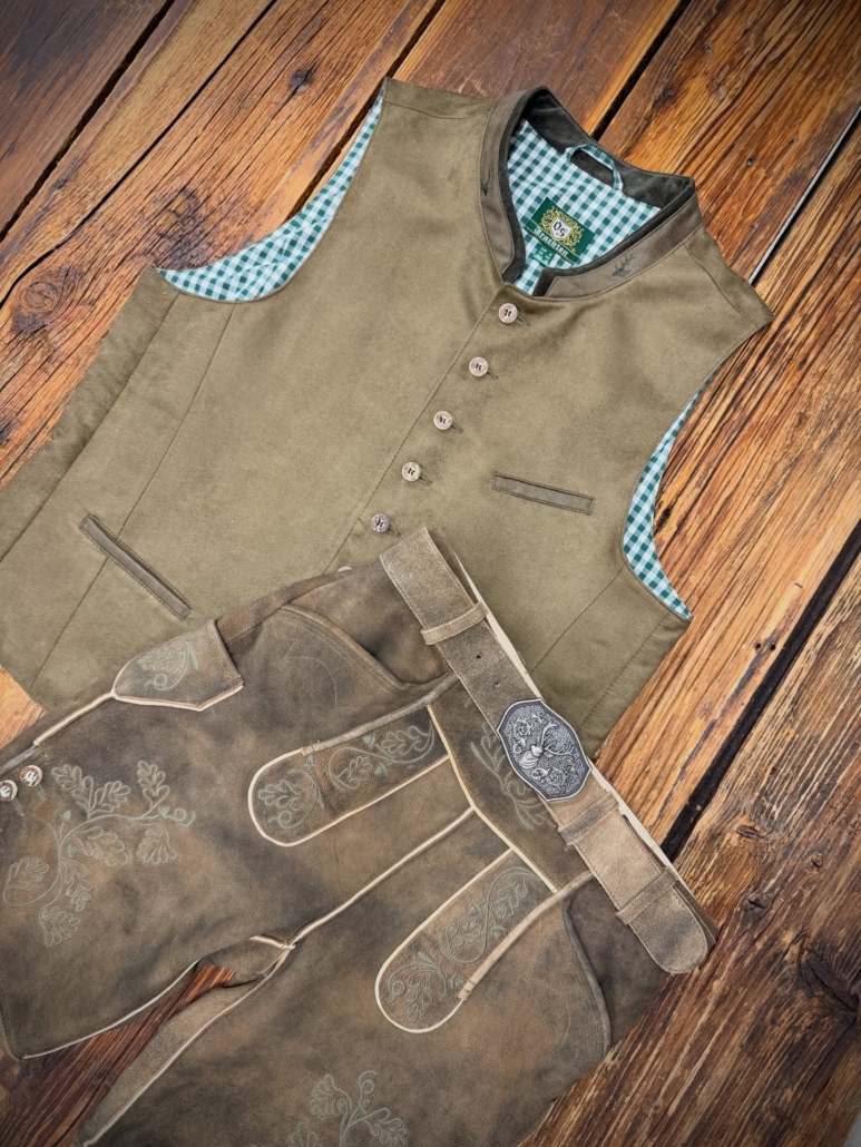 Trachten Herren Lederhose Weste Trachten Herren Lederhose Weste