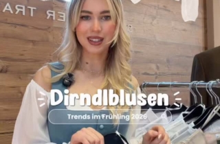 Dirndlblusen Trends 2026 moser Trachten Salzburg